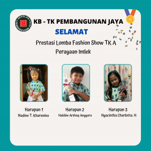 Prestasi Lomba Fashion Show TK A Perayaan Imlek 