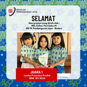 Lomba Presentasi Produk GEW SPJ 2024 Juara 1