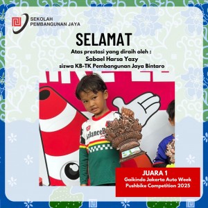 Juara 1 Gaikindo Jakarta Auto Week Pushbike Competition 2025