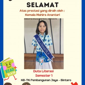 Duta LIterasi TK A3 Semester 1 Tahun Pelajaran 2025/2026
