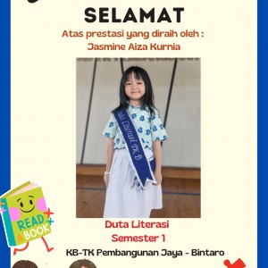 Duta LIterasi TK B2 Semester 1 Tahun Pelajaran 2025/2026