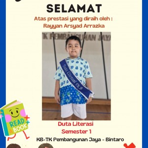 Duta LIterasi TK B4 Semester 1 Tahun Pelajaran 2025/2026