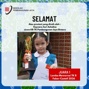 JUARA 1 Lomba Mewarnai TK B Faber-Castell 2026