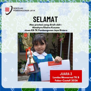 JUARA 3 Lomba Mewarnai TK B Faber-Castell 2026