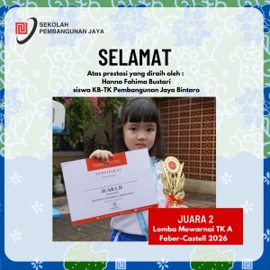 JUARA 2 Lomba Mewarnai TK A Faber-Castell 2026