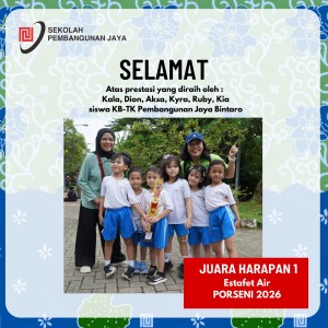 Harapan 1 Estafet Air PORSENI 2026