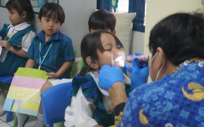 Skrining Kesehatan dan Pemberian Vitamin A