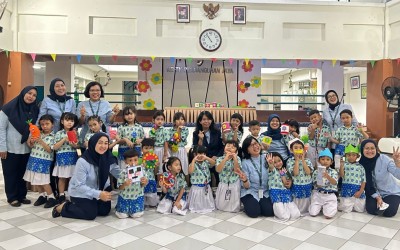 Presentasi Produk Karya Anak TK Pembangunan Jaya 