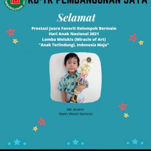 Prestasi Lomba Hari Anak Nasional KB