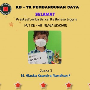 Prestasi Lomba Bercerita Bahasa Inggris