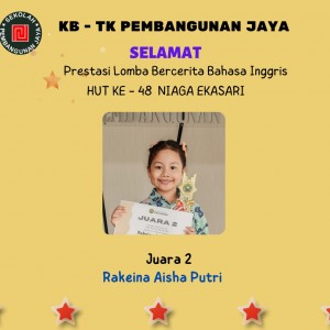 Prestasi Lomba Bercerita Bahasa Inggris