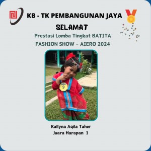 Prestasi Lomba Fashion Show - AIERO 2024