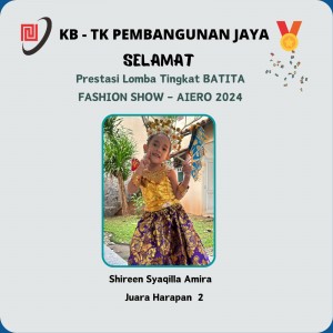 Prestasi Lomba Fashion Show - AIERO 2024